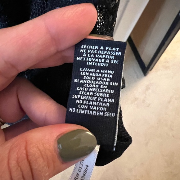 Short Black Sequence Dress - Picture 5 of 5